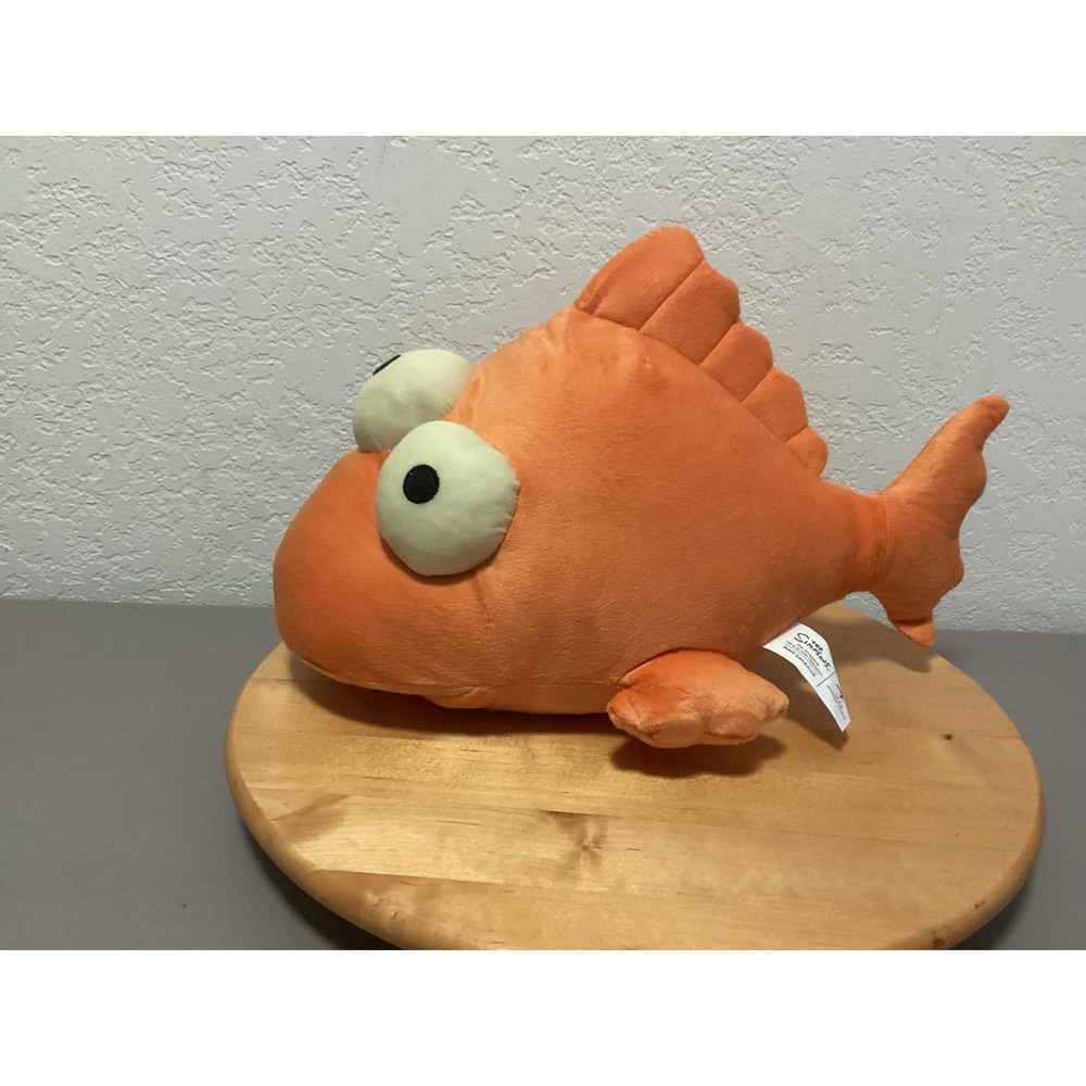 The Simpsons Blinky Three Eyed Fish Plush Orange Universal Studios Matt Groening - Picture 3 of 7
